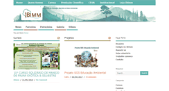 Desktop Screenshot of ibimm.org.br